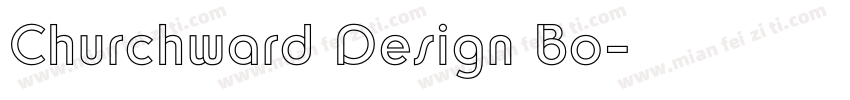 Churchward Design Bo字体转换
